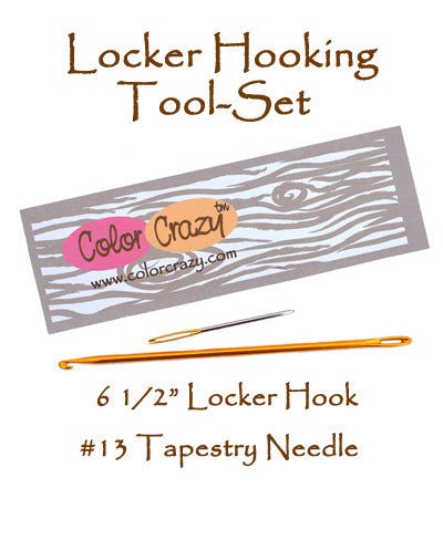 Locker Hooking Needle Set of 2