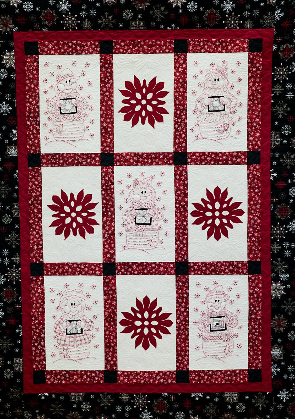 North Pole's Quilt Guild Hand Embroidery Pattern