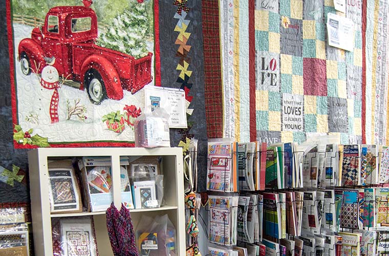 Books, Patterns, Quilts